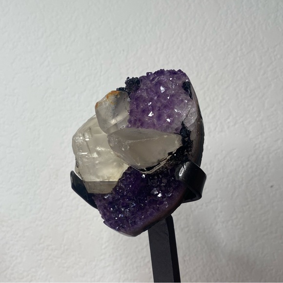 Amethyst with Calcite 🤍✨🤍 - Picture 3 of 5
